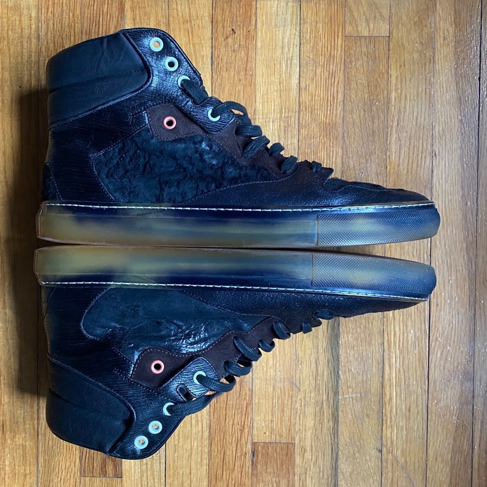Balenciaga high top Brown/ Black size 43 (11M US)
